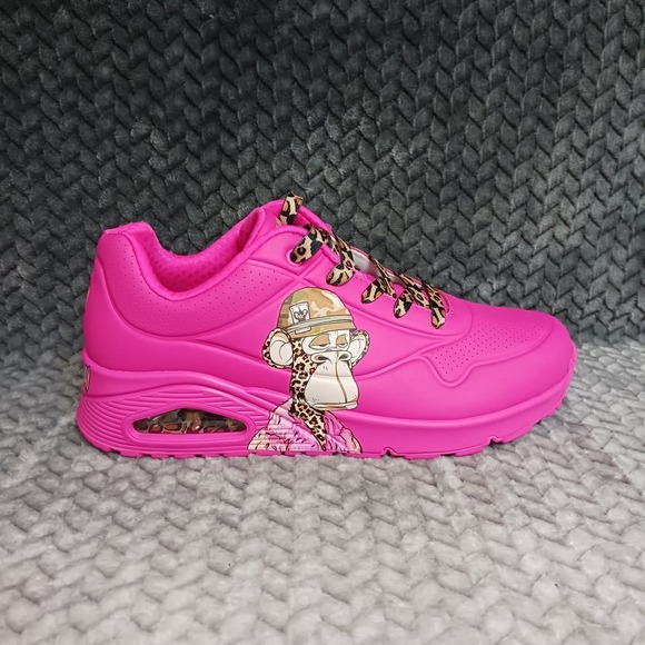 Skechers Snoop Dogg Dr. Bombay Women's Pink Lifestyle Sneakers Shoes Size 10 - Picture 7 of 10